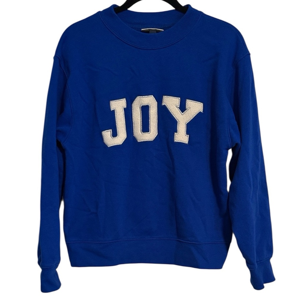 Universal Thread “Joy” Textured Varsity Sweatshirt - image 1